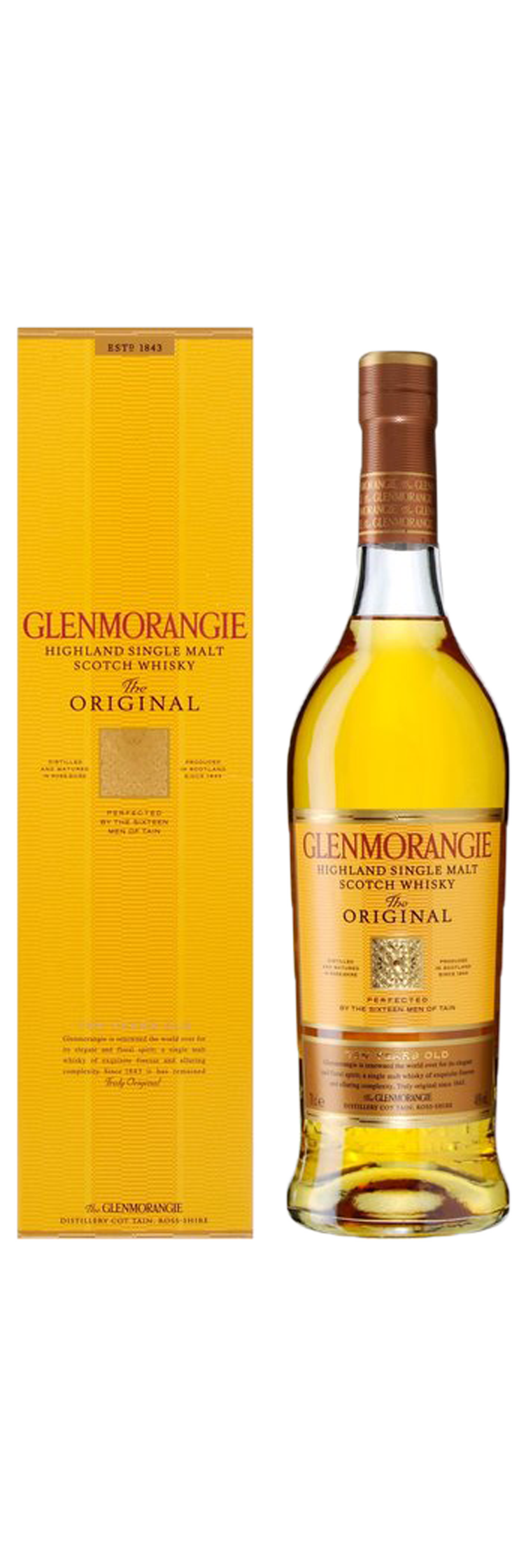 Glenmorangie 10 Year Old Highland Single Malt Whisky