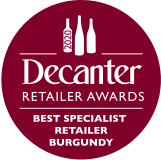 Decanter Best Specialist Retail Burgundy