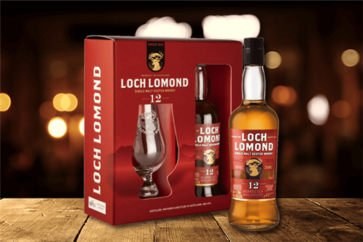 Loch Lomond 12 YO with Glencairn Glass