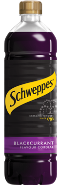 Schweppes Blackcurrant Cordial 1Ltr