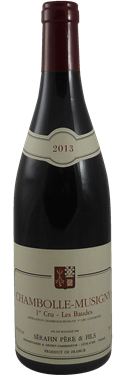 Chambolle Musigny 1er Cru Les Baudes 2013, Domaine Sérafin