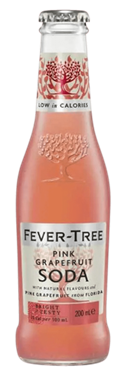 Fever-Tree Pink Grapefruit Soda Water 24 x 200ml