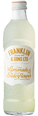 Franklin and Sons Lemonade & Elderflower 12 x 275ml