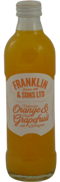 Franklin and Sons Orange & Grapefruit 12 x 275ml