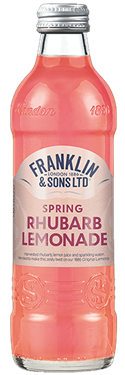 Franklin and Sons Rhubarb Lemonade 12 x 275ml