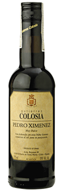 Gutierrez Colosia Pedro Ximénez, Half Bottle