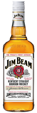 Jim Beam White Label Kentucky Straight Bourbon Whiskey