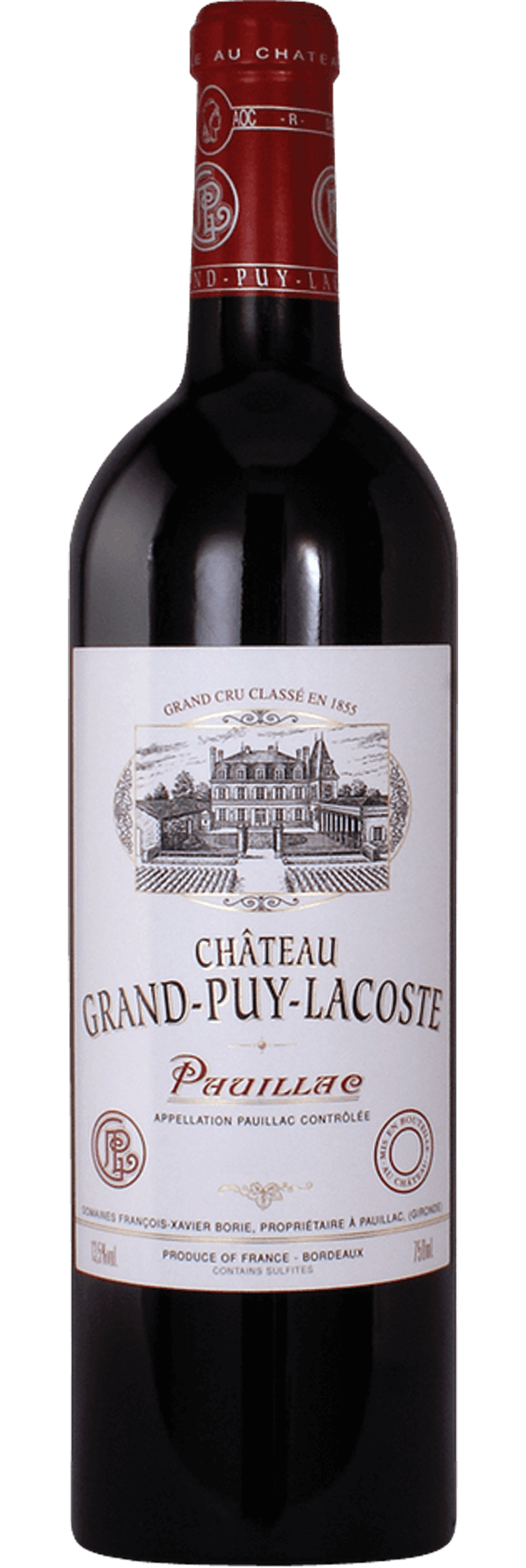 Гран шато. Вино Chateau Grand-Puy-Lacoste Pauillac, 0.75 л. Шато Гран Руссо рег.бордо AOC, сухое. Шато Гран-Пюи-лакост. Вино Chateau Grand-Puy-Lacoste, 2011, 0.75 л.