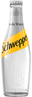 Schweppes Soda Water 24 x 200ml