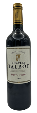 Château Talbot 2016, 4ème Grand Cru Classé , Saint-Julien