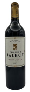 Château Talbot 2021, 4ème Grand Cru Classé Saint-Julien